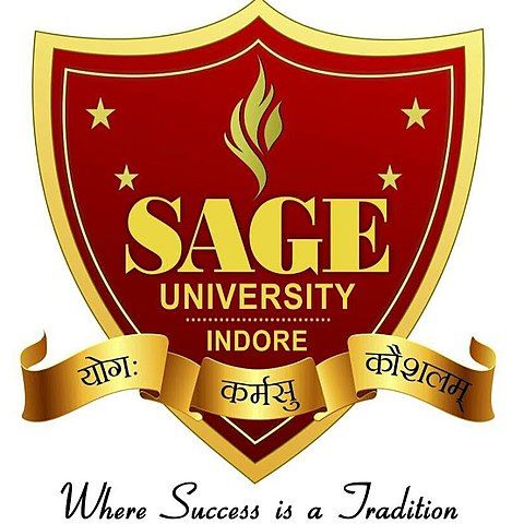Sage University, Indore Powered by Apollo Healthcare Academy Logo
