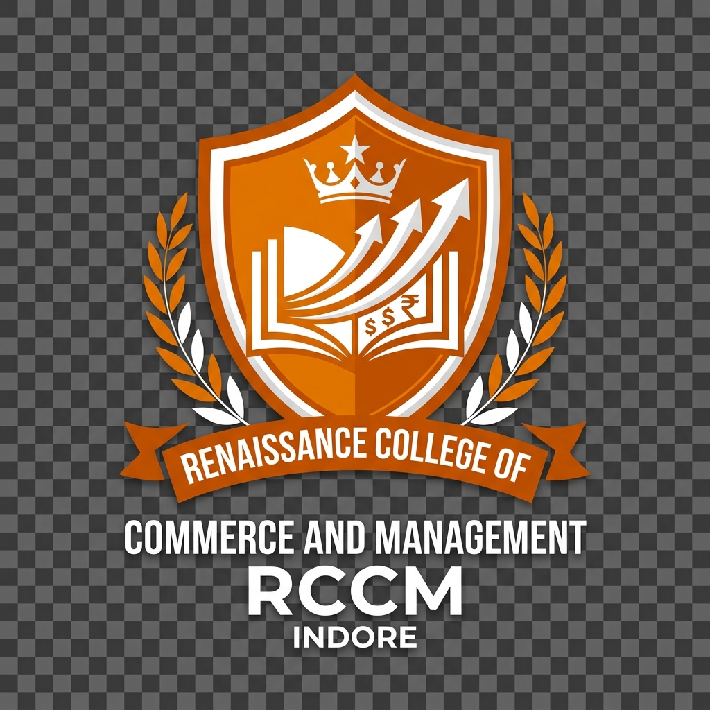 Renaissance College of Commerce & Management. 45, Anurag Nagar, INdore Logo